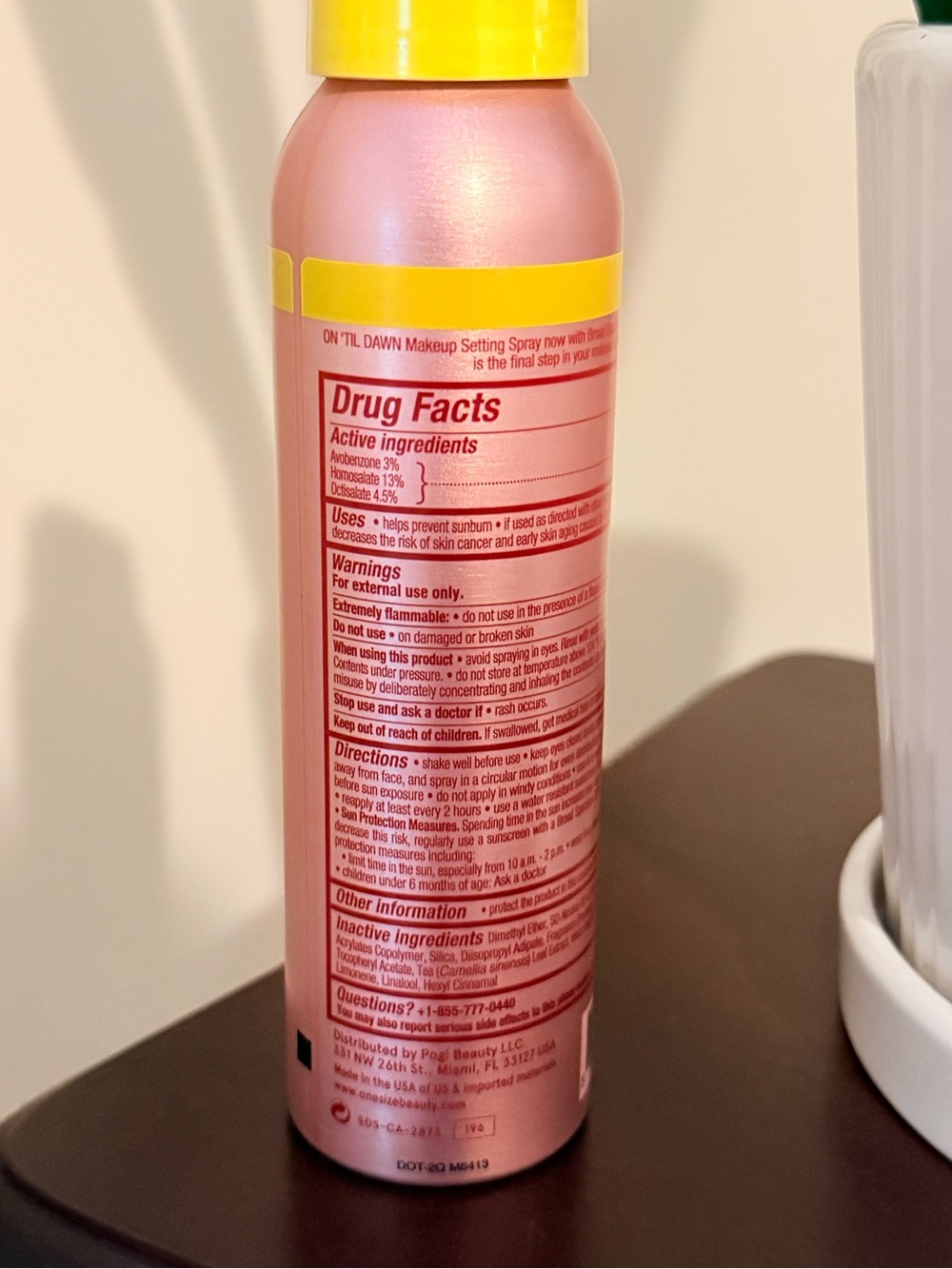 ONE/SIZE by Patrick Starrr On 'Til Dawn
Setting Spray with SPF 28 3.6oz MSRP $39 - Picture 3 of 3